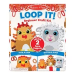 Kép 1/3 - Melissa & Doug Kreatív játék kezdőknek, Hurkold! - farmállatka bábok