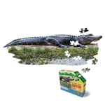 Kép 2/3 - WOW Puzzle junior 100 db - Aligátor