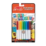 Kép 1/3 - Melissa & Doug Kreatív játék, Mágikus színező füzet, vadállatok