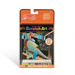 Kép 1/3 - Melissa & Doug Kreatív játék, Képkarc füzet, dínó