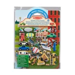 Kép 1/3 - Melissa & Doug, kreatív játék, pufi matrica készlet, járművek