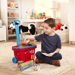 Kép 3/3 - Melissa & Doug Szerepjáték, Gurulós bevásárlókosár