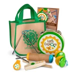 Kép 1/3 - Melissa & Doug, hangszerek, kempingező hangszerkészlet