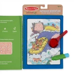 Kép 2/3 - Melissa & Doug, kreatív játék, rajzolás vízzel deluxe, kaland