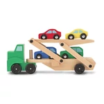 Kép 1/3 - Melissa & Doug Fa jármű, Autószállító