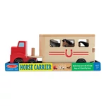 Kép 2/3 - Melissa & Doug Fa jármű, Lószállító