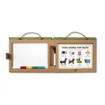 Kép 2/3 - Melissa & Doug Kreatív játék, Letörölhető rajzoló és mágneses játékkészlet - Farm