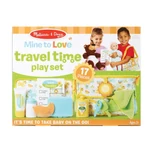 Kép 1/3 - Melissa & Doug Babák és babaházak, Babával utazunk játékszett