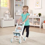 Kép 2/3 - Melissa & Doug, babák és babaházak, játék babakocsi