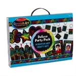 Kép 1/3 - Melissa & Doug Kreatív játék, Képkarc, deluxe party készlet
