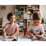 Kép 2/3 - Melissa & Doug Kreatív játék, Jumbo színező, kék