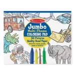 Kép 1/3 - Melissa & Doug Kreatív játék, Jumbo színező, kék