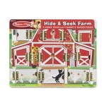 Kép 2/3 - Melissa & Doug Fa készségfejlesztő játék, Mágneses bújócska ház
