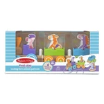 Kép 2/3 - Melissa & Doug Bébi és tipegő fajátékok, Húzható farm vonat