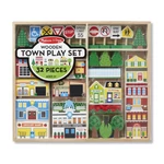 Kép 3/3 - Melissa & Doug Fajáték, Városépítő készlet