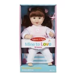 Kép 1/3 - Melissa & Doug Babák és babaházak, Brianna baba 30 cm
