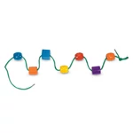 Kép 3/3 - Melissa & Doug Fa készségfejlesztő játék, Első fűzős játékom