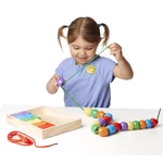 Kép 1/3 - Melissa & Doug Fa készségfejlesztő játék, Első fűzős játékom