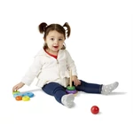 Kép 2/3 - Melissa & Doug Fa készségfejlesztő játék, Szivárvány torony