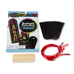 Kép 2/3 - Melissa & Doug Kreatív játék, Képkarc, könyvjelzők, party szett