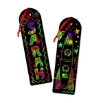 Kép 3/3 - Melissa & Doug Kreatív játék, Képkarc, könyvjelzők, party szett