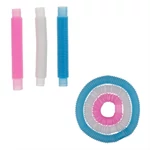 Kép 1/3 - Fidget Pop sötétben világító hajlítható csövek, 20 cm, többféle