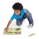 Kép 2/3 - Melissa & Doug Hangos puzzle, Állatkert