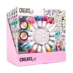 Kép 2/3 - Canenco Create It! Körömlakk szett 16 színnel és köröm matricákkal
