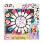 Kép 1/3 - Canenco Create It! Körömlakk szett 16 színnel és köröm matricákkal
