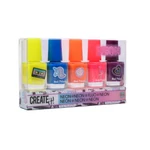 Kép 2/3 - Canenco Create It! Körömlakk 5db-os szett, neon színek