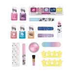Kép 2/3 - Canenco Create It! Make-Up szett neon és csillámló színekkel, fém bőröndben