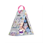 Kép 2/3 - Canenco Create It! fürdőgolyó, háromszög 10-es csomag - csillagok
