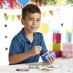 Kép 2/3 - Melissa & Doug Kreatív játék, Fa doboz díszítés, szív