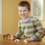 Kép 2/3 - Melissa & Doug Kreatív játék, Díszítsd fel! paripák