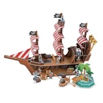 Kép 1/3 - Melissa & Doug 3D puzzle, Kalózhajó