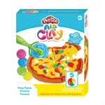 Kép 2/2 - Play-Doh Air Clay levegőre száradó gyurma - pizza készítés