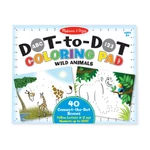 Kép 1/2 - Melissa & Doug Kreatív játék, Számos színező készlet, vadállatok