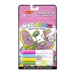 Kép 1/3 - Melissa & Doug Kreatív játék, Mágikus színező füzet, barátok és móka