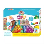 Kép 2/2 - Play-Doh Air Clay levegőre száradó gyurma szuper készlet