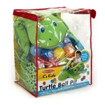 Kép 2/3 - Melissa & Doug Bébi és tipegő játékok, Teknős tutaj labdákkal