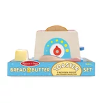 Kép 2/3 - Melissa & Doug Sütés-főzés, Vaj és pirítós szett