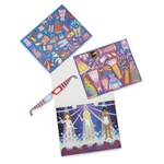 Kép 3/3 - Melissa & Doug Kreatív játék, 3D újrahasználható matrica készlet, divat