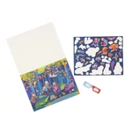 Kép 3/3 - Melissa & Doug Kreatív játék, 3D újrahasználható matrica készlet, természet