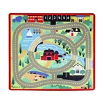 Kép 1/3 - Melissa & Doug Játszószőnyeg 100x90 cm, város