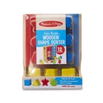 Kép 1/3 - Melissa & Doug Színes fa formarendező készségfejlesztő játék