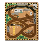 Kép 1/3 - Melissa & Doug Játszószőnyeg 100x90 cm, építkezés