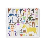 Kép 3/3 - Melissa & Doug Kreatív játék, Pufi matrica készlet, lovas klub