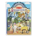 Kép 1/3 - Melissa & Doug Kreatív játék, Pufi matrica készlet, lovas klub