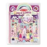 Kép 1/3 - Melissa & Doug Kreatív játék, Pufi matrica készlet, glamour