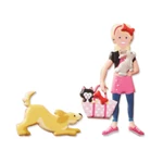 Kép 2/3 - Melissa & Doug Kreatív játék, Pufi matrica készlet, házi kedvencek